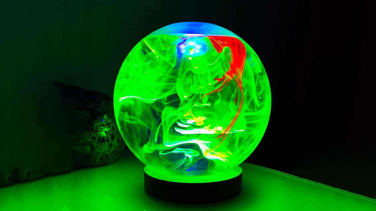 FluoroSphere Celestial Light Display