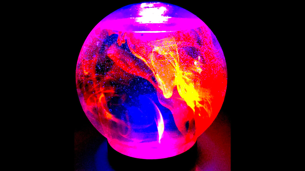 FluoroSphere Celestial Light Display