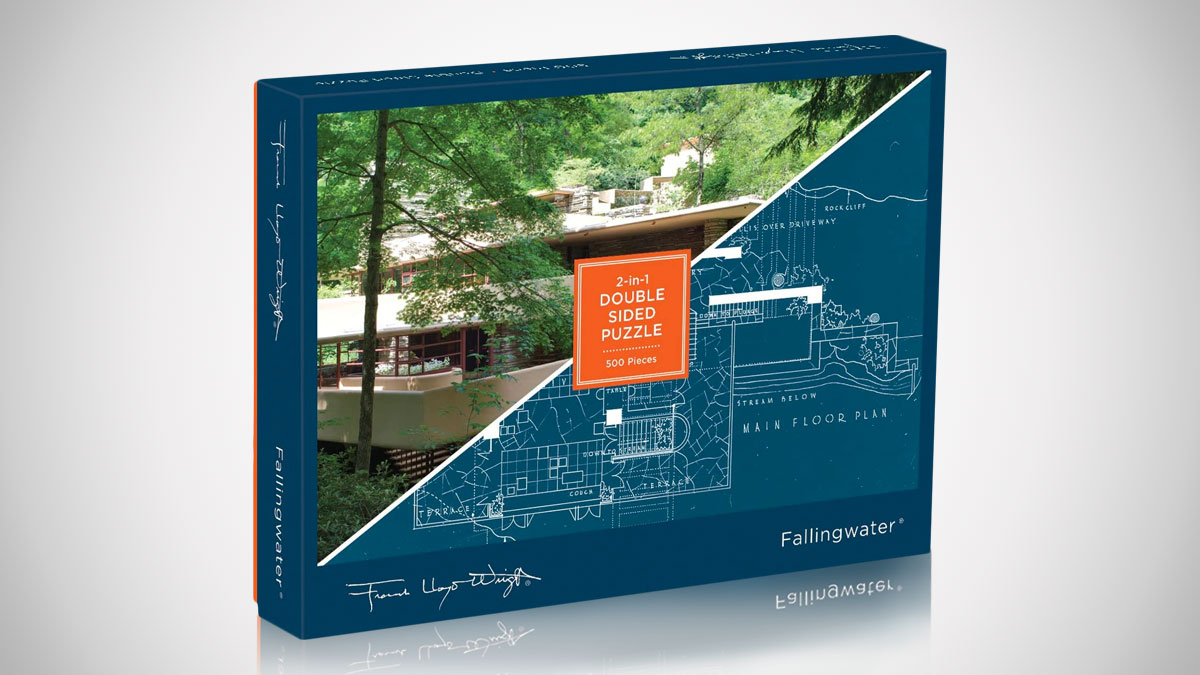 Frank Lloyd Wright Fallingwater DoubleSided Challenge