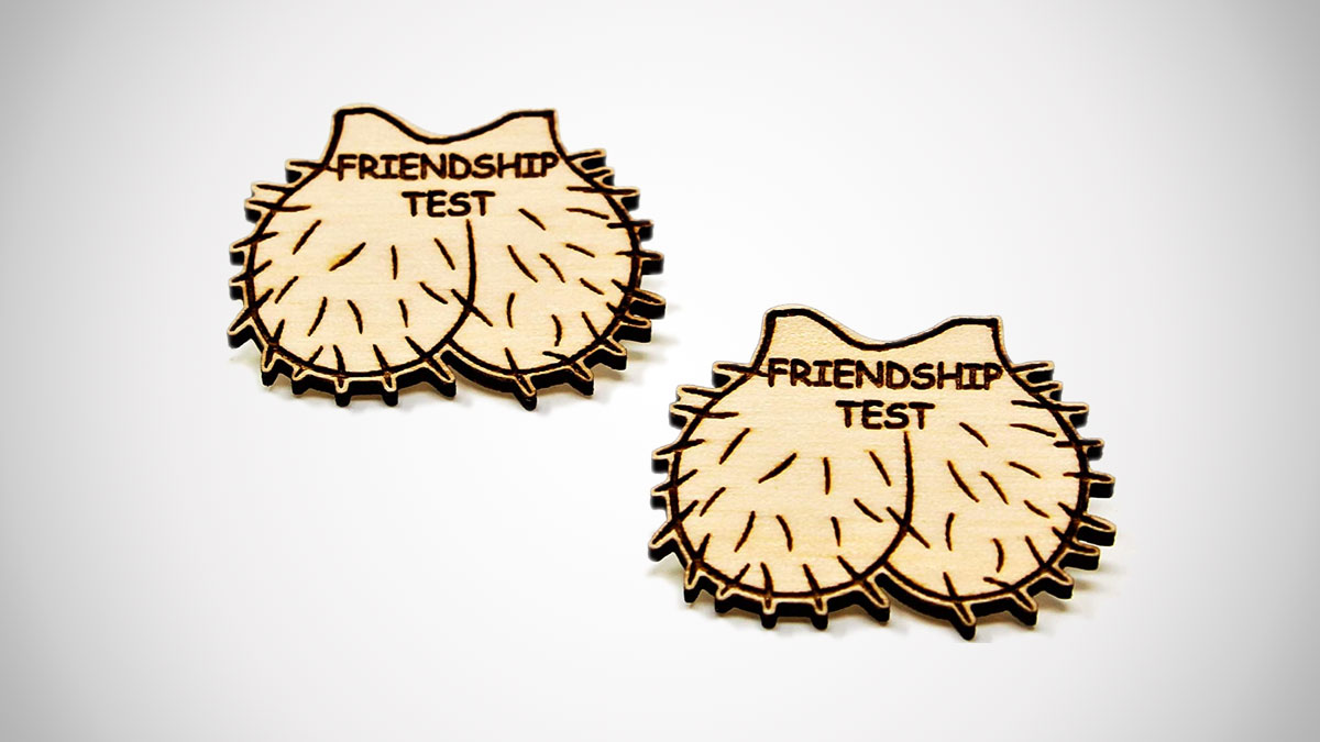 Friendship Test Ball Pin Duo