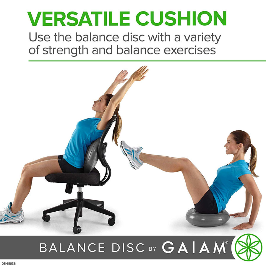 Gaiam Balance Disc Dynamic Seating Cushion