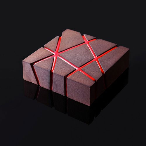 Geometric Silicone Pastry Molds by Dinara Kasko