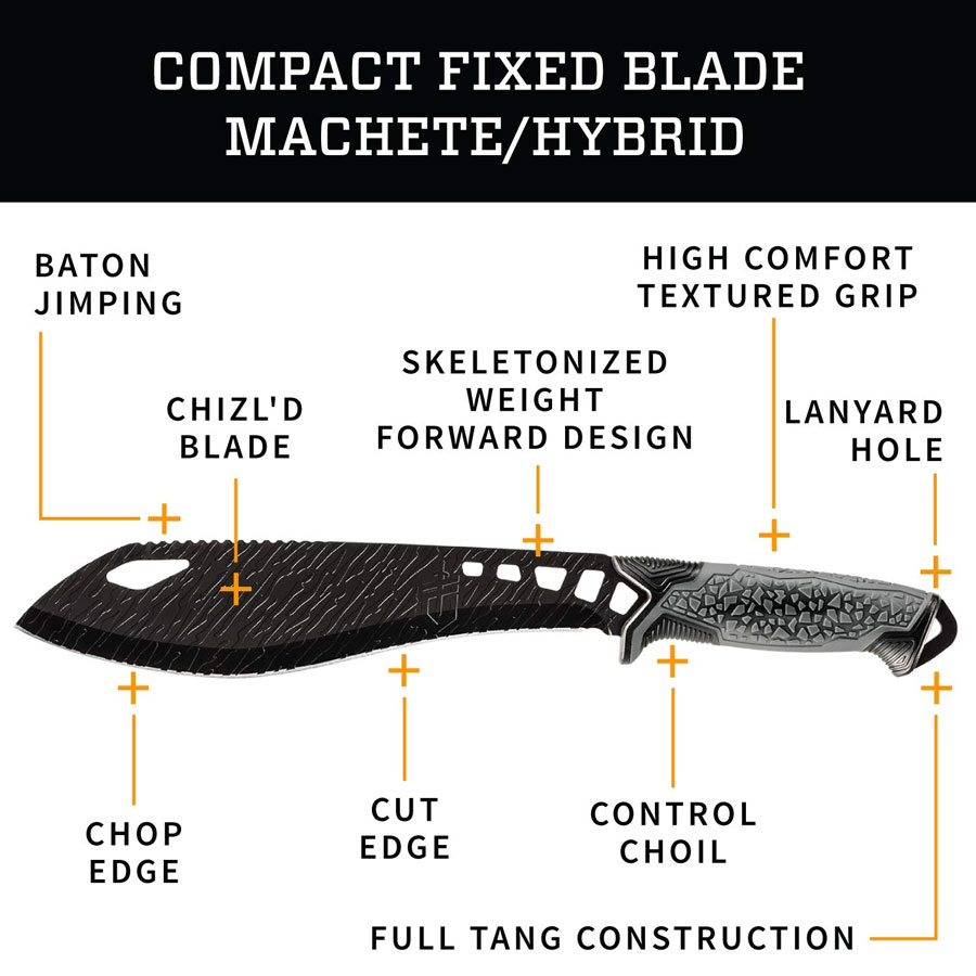 Gerber Versafix Pro Dynamic MacheteBlade Fusion