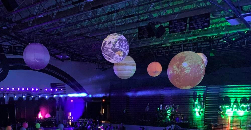 Giant LED Solar System Inflatables