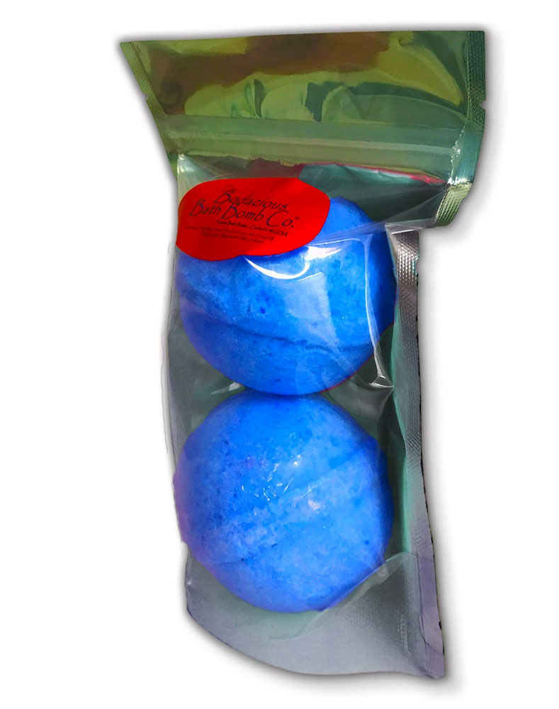 Giant Seamen Balls Bath Bombs Calming Cobalt Therapy