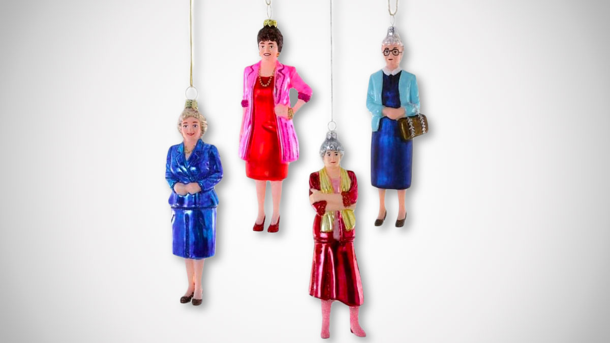 Golden Girls Character Christmas Ornaments