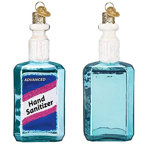 Old World Christmas Hand Sanitizer Ornament