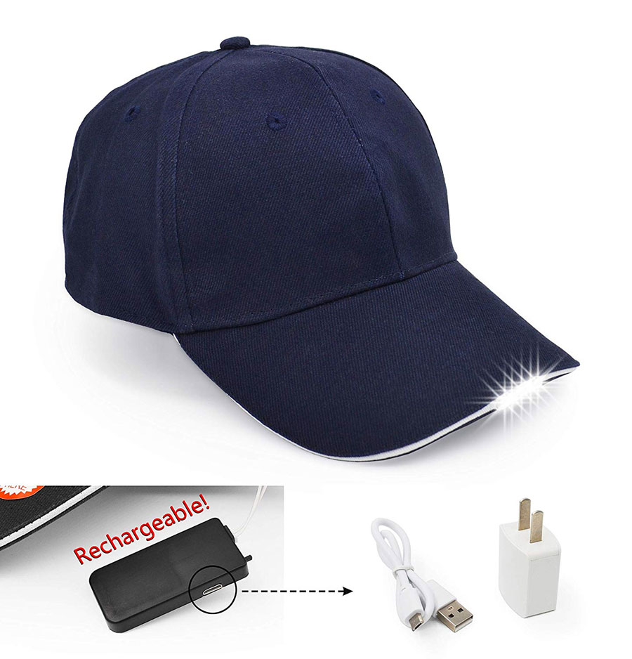 HandsFree Illuminating LED Baseball Cap