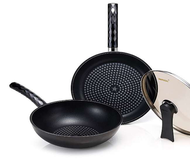 Happycall Diamond Frying Pans Nonstick Culinary Gems