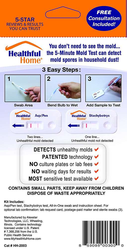 Healthful Home Mold Detection Kit