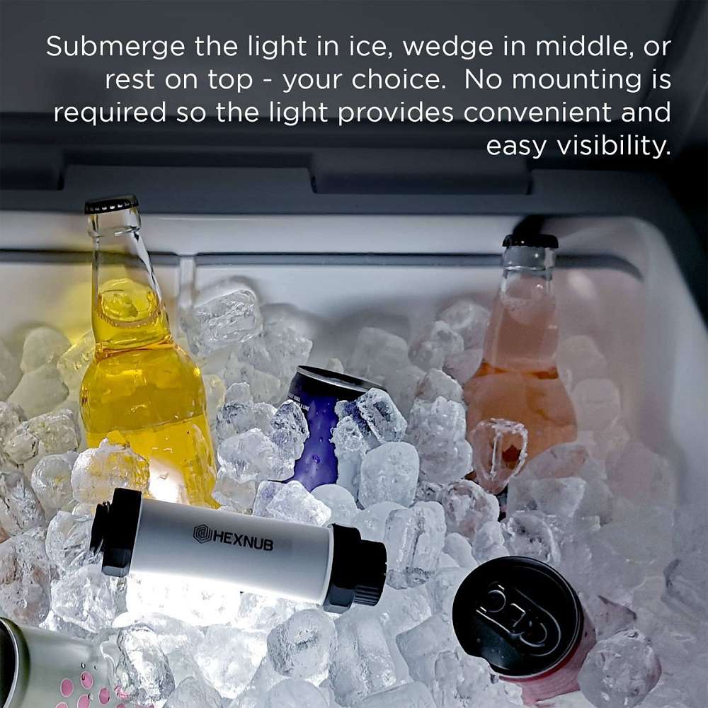 Hexnub Illuminated Cooler Box Attachment