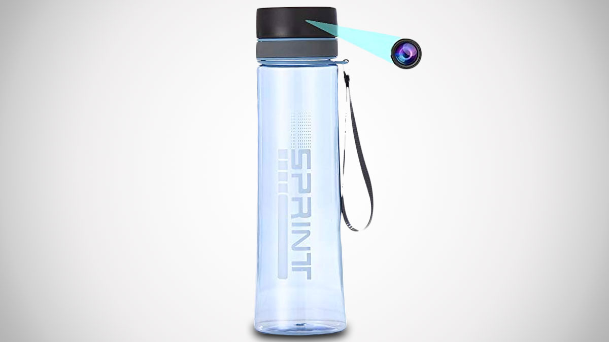 Water Bottle Spy Cam