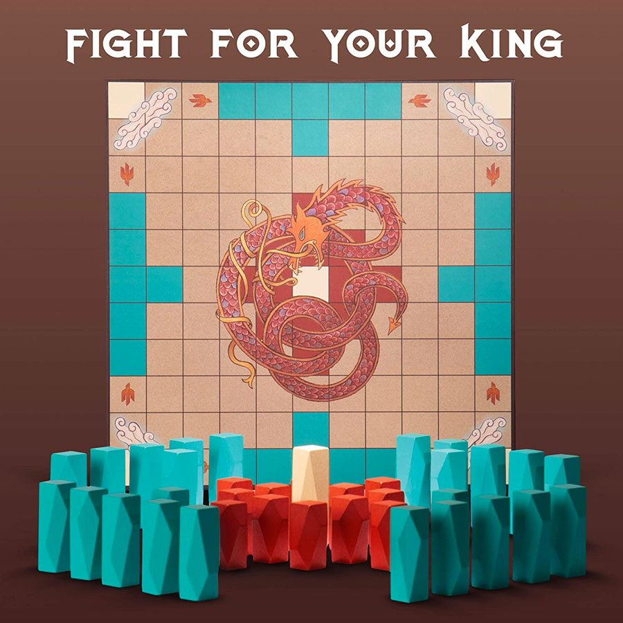 Hnefatafl Viking Battle Chess Set