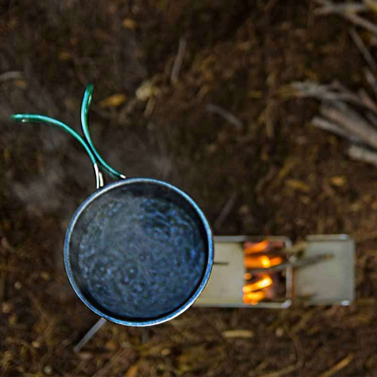 Hot Ash Stove Durable Steel Rocket