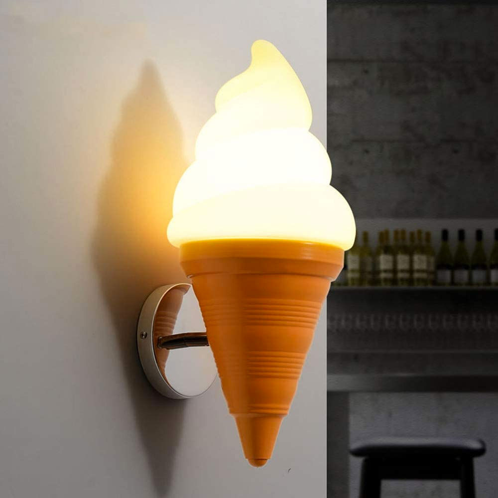 Ice Cream Cone Glow Sconce