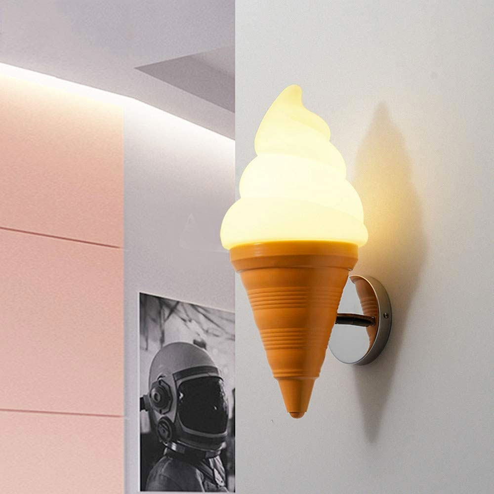 Ice Cream Cone Glow Sconce