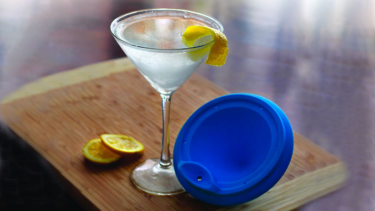 IceLiners Chilled Martini Glass Set