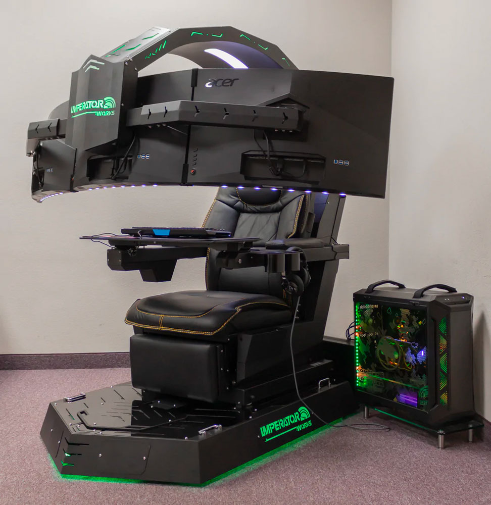 Imperatorworks Ultimate Zero Gravity Gaming Throne