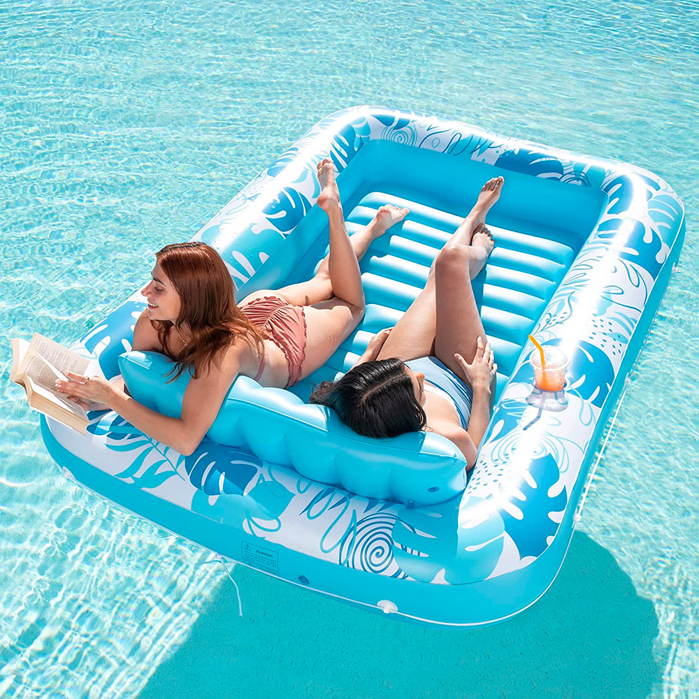 Inflatable Tanning Oasis Pool Lounger