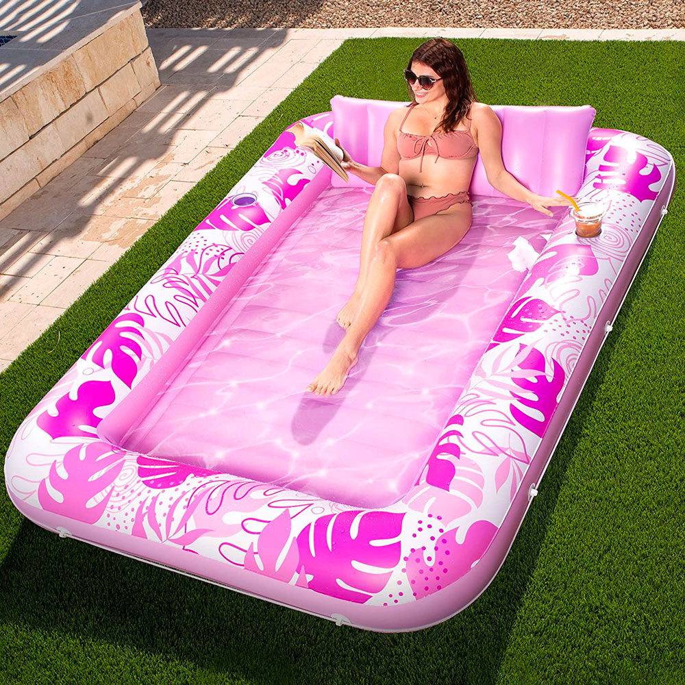 Inflatable Tanning Oasis Pool Lounger