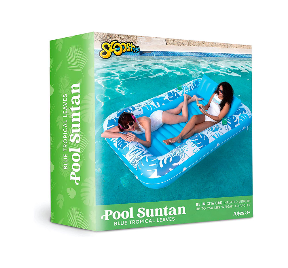 Inflatable Tanning Oasis Pool Lounger