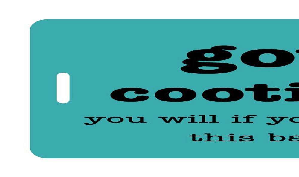 Inventive Travelware Acrylic Luggage Tags