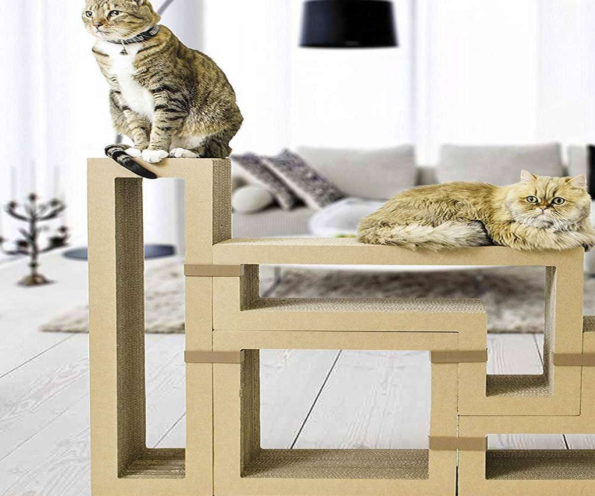 Katris Tetrimino Cat Tree Collection