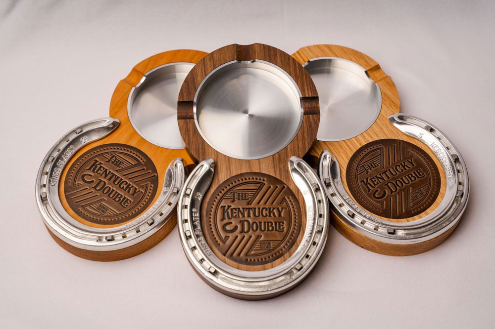 Kentucky Coaster Cigar Rest Set