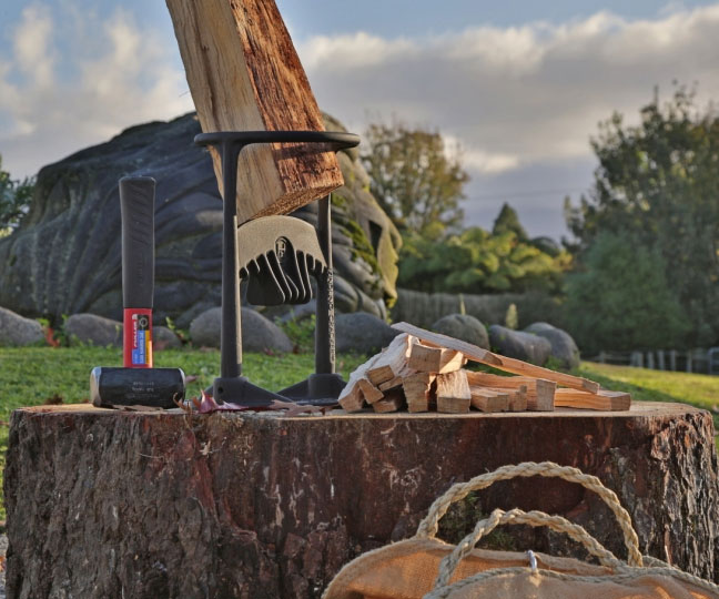 Kindling Cracker Iron Firewood Splitter