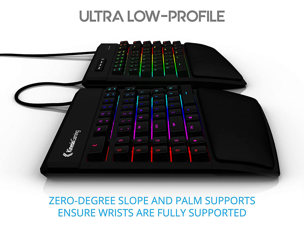 Kinesis Freestyle Edge RGB Ergonomic Gaming Keyboard