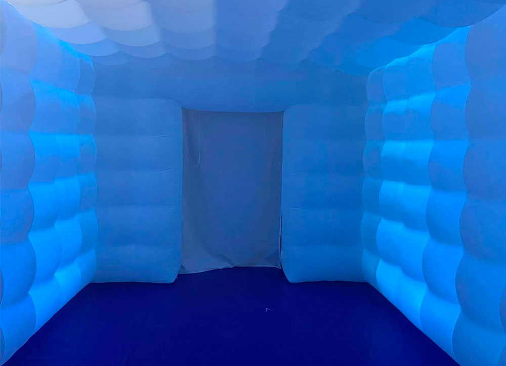 LED Air Cube Illuminated Event Shelter