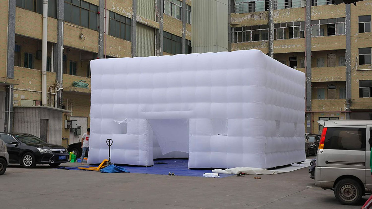 LED Air Cube Illuminated Event Shelter