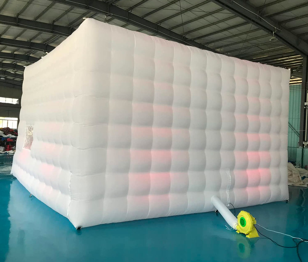 LED Air Cube Illuminated Event Shelter