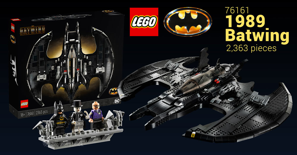 LEGO Batman Batwing Display Set