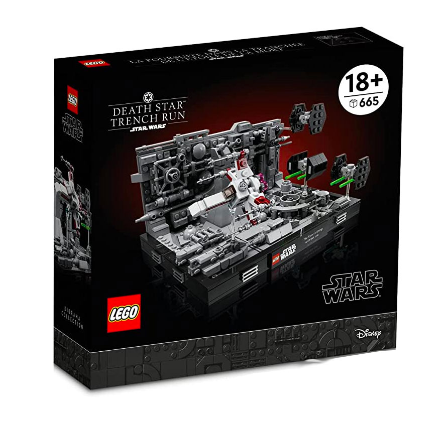 LEGO Star Wars Death Star Xwing Escape Diorama