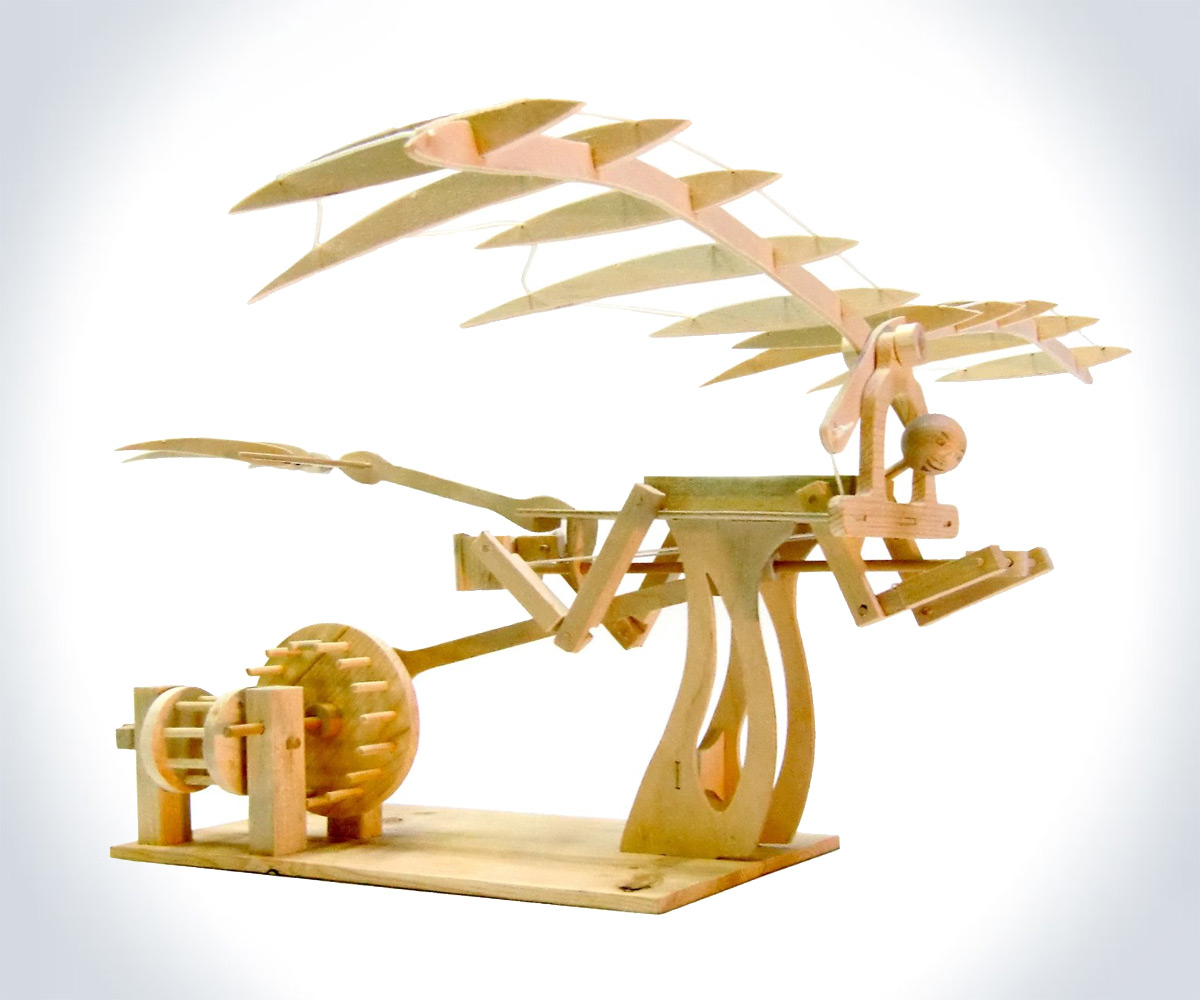 Leonardo DaVinci Ornithopter Model Kit