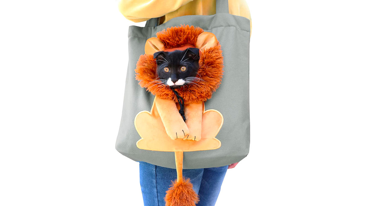 Lion Cat King Tote Carrier