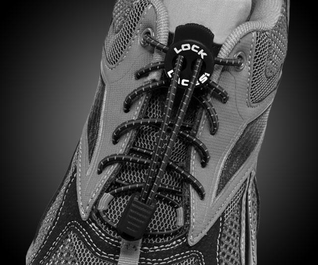 Lock Laces Secure NoTie Elastic