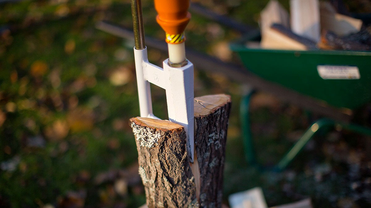 Logosol Smart Wood Splitter Effortless Log Kindling Maker