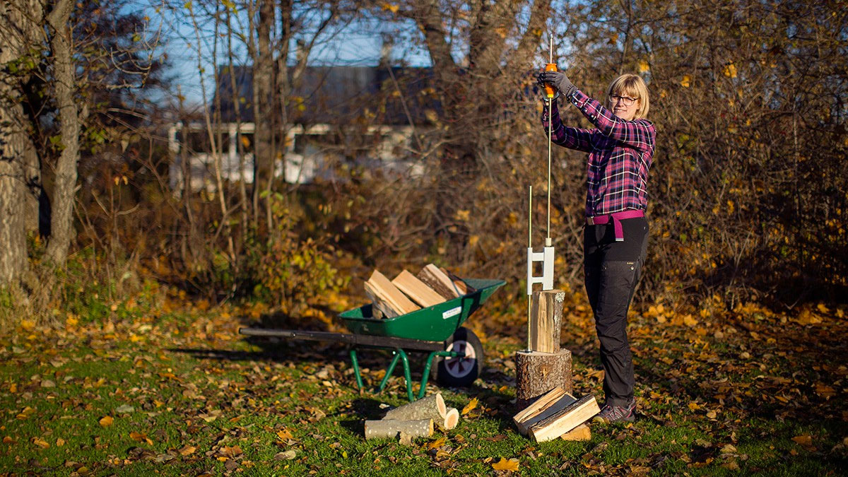 Logosol Smart Wood Splitter Effortless Log Kindling Maker