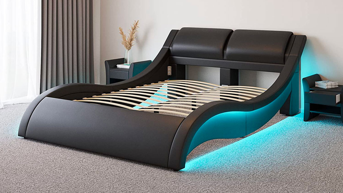 Lyon LED Wave Bed Sanctuary