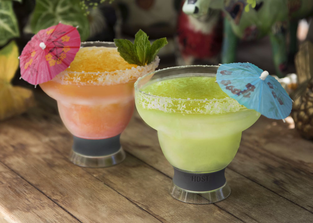 Margarita FREEZE Chilled Stemless Glasses