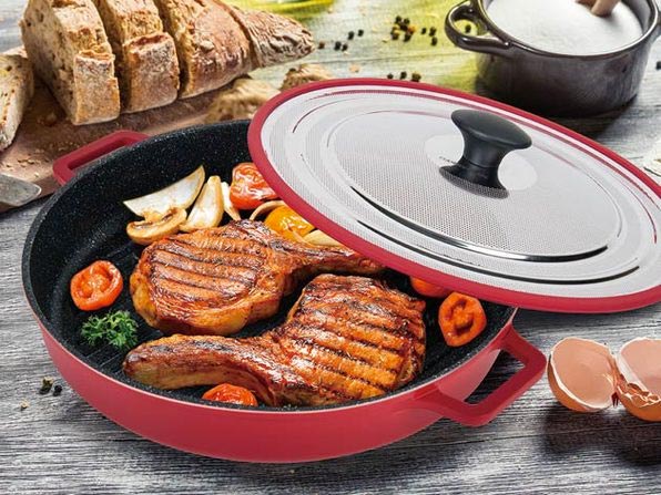 MasterPan Grill Oven Stovetop Pan