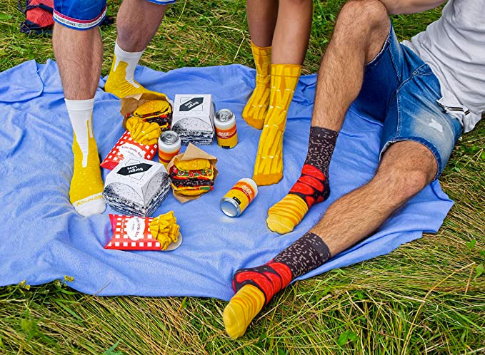 Rainbow Socks Sock Lunch Set