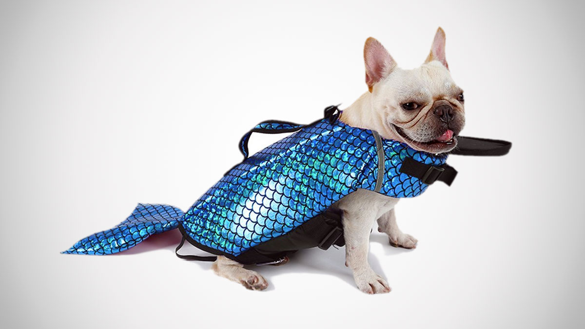 Mermaid Life Vest for Dogs