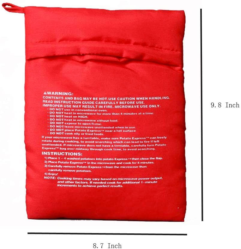 Microwave Potato Corn Cooker Pouch