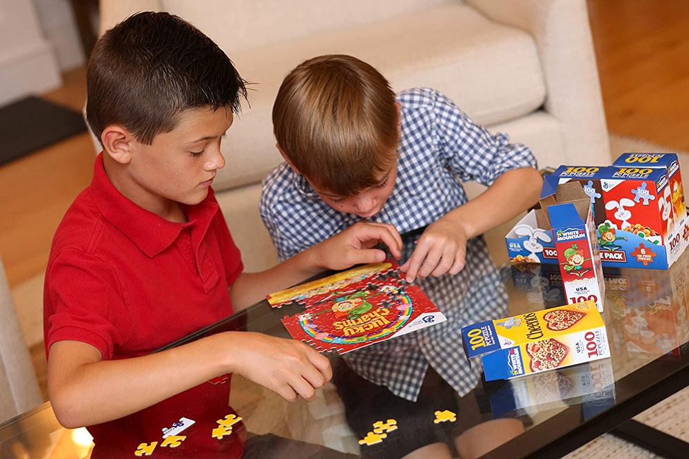 Mini General Mills Cereal Box Puzzles