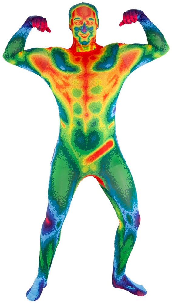 Morphsuits Rainbow Infrared Camera Costume