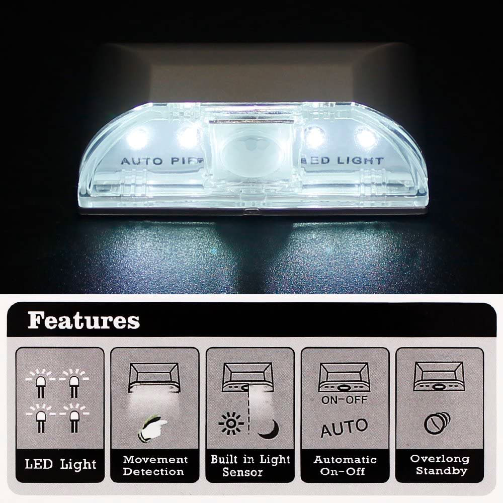 MotionSensing Illuminating Keyhole Duo