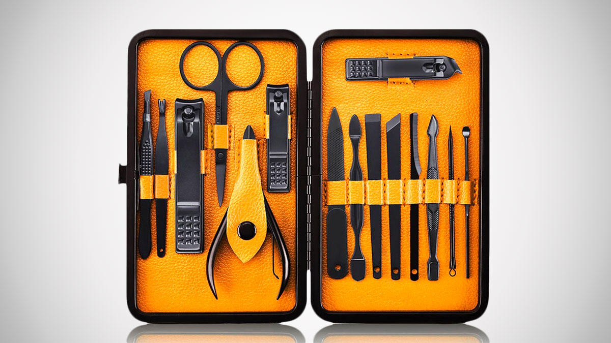 Nail Care Toolbox MultiTasking Grooming Set